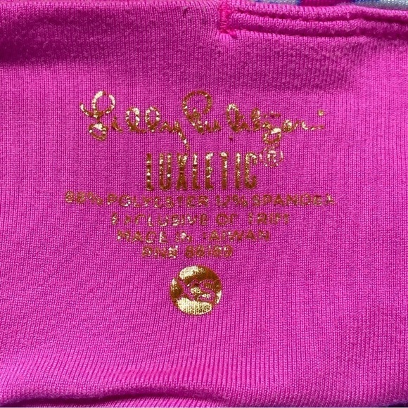 Lilly Pulitzer Luxletic UPF50 Cropped Leggings fantasy garden XS - Picture 6 of 7